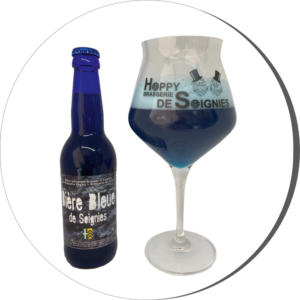Bière bleue de soignies